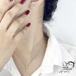 نیمست نقره 925 عیار طرح کلید کد 20614