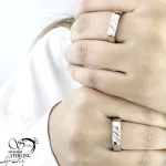 حلقه ست نقره نگین اوریب با عیار925 کد 21173 - Image 2