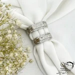 حلقه ست کلاسیک نقره 925 عیار کد 21176