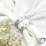 انگشتر (حلقه) اسپرت با نقره 925 عیار کلاسیک کد 21184
