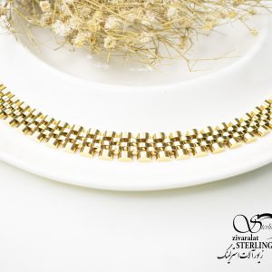 دستبند استیل رولکس مردانه کد 5530