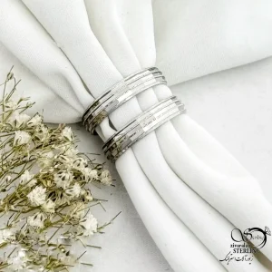 حلقه ست چند بعدی با نقره 925 عیار کد 20994