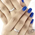 حلقه ست بدون نگین نقره ایتالیا کد 20999