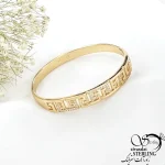 دستبند النگویی طرح طلا مارک ژوپینگ کد 21068