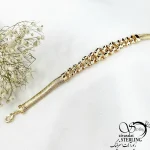دستبند ماری و کارتیر مشابه طلا برند ژوپینگ کد 21077