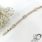 دستبند زنانه نگین جواهری ژوپینگ کد 21086