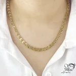 گردنبند مجلسی زنانه مشابه طلا کد 21103 - Image 2