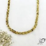 گردنبند مجلسی زنانه مشابه طلا کد 21103