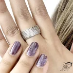 انگشتر نقره زنانه سایز 8 عیار 925 کد 21467 - Image 3