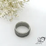 انگشتر نقره زنانه سایز 8 عیار 925 کد 21467 - Image 2