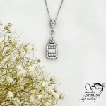 گردنبند نقره آویز امرال 925 عیار کد 21626