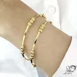 النگو البرنادو (گوی دار) طرح طلا کد 21654