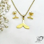 نیمست دم وال برند استیل طرح طلا کد 21659