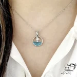 گردنبند ماهی طرح مدرن مارک استیل کد 21715 - Image 2