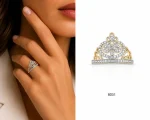 انگشتر برند ژوپینگ طرح تاج کد 8051