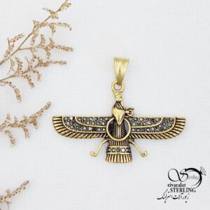 پلاک فروهر مارک استیل کد 13012