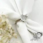 انگشتر نقره بچه گانه با سنگ درنجف کد 21878