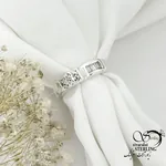حلقه (انگشتر) زنانه طرح کلاسیک کد 21917