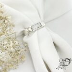 انگشتر (حلقه) مردانه دسته دوم با نقره ایتالیا کد 22079