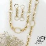 سرویس مجلسی زنانه مشابه طلا کد 22155