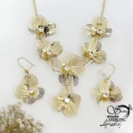 سرویس مجلسی گل دار طرح طلا کد 22186