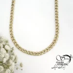 زنجیر (گردنبند) استیل طرح کارتیر کد 22290